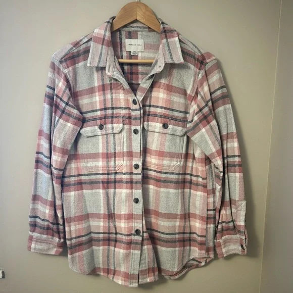 Plaid Button Up Shirt - Picture 3 of 4